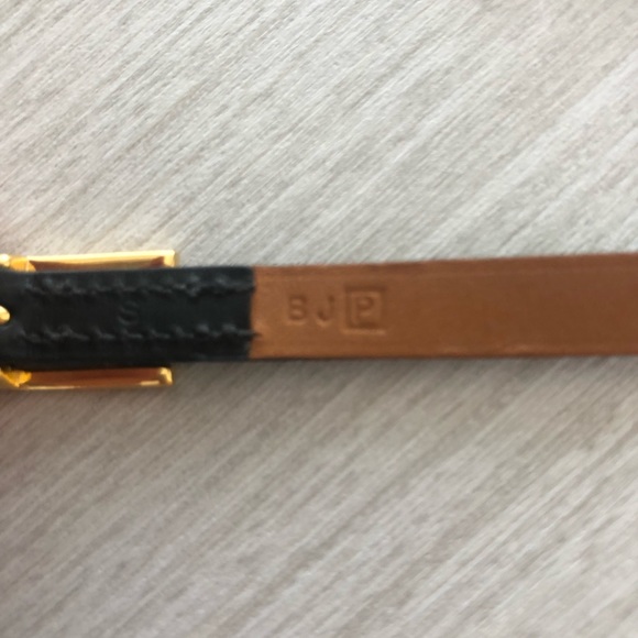 Hermes Hapi 3 Iconic Black Leather Bracelet - Picture 4 of 5